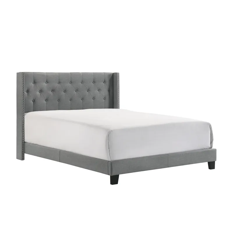 Makayla Queen Bed Grey