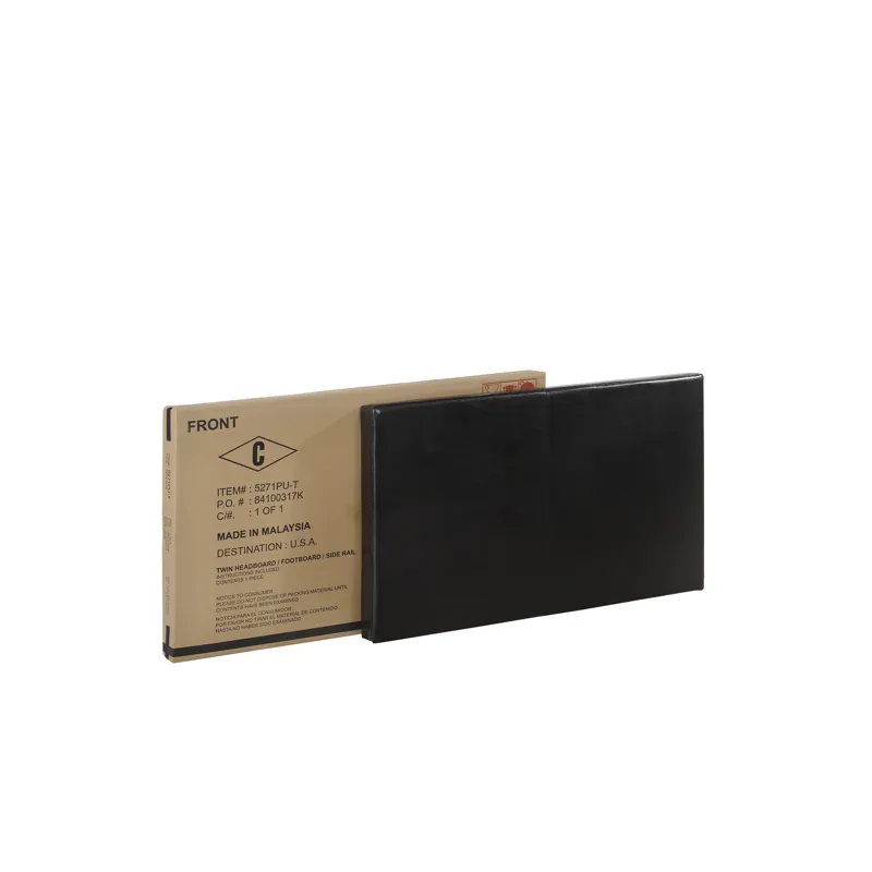 Erin Twin Headboard Footboard Side Rail Black