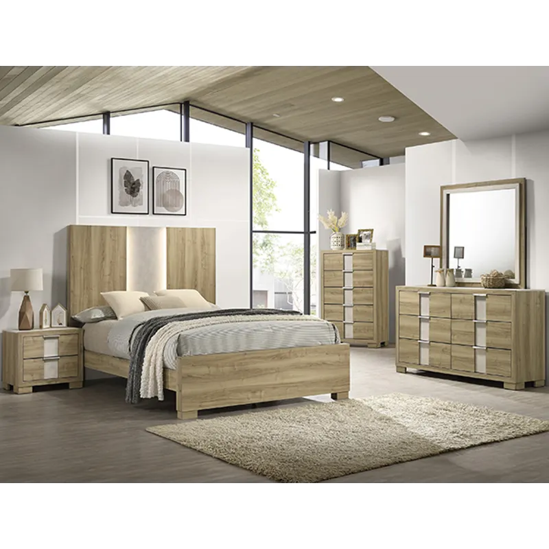 Rangley Queen Headboard - Driftwood