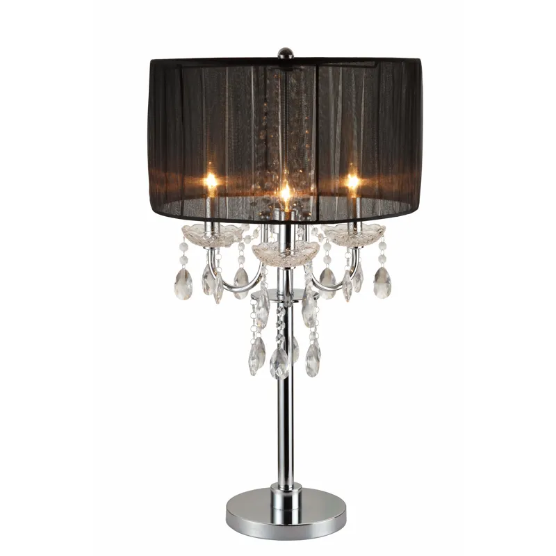 Chandelier Table Touch Lamp 29.5 H
