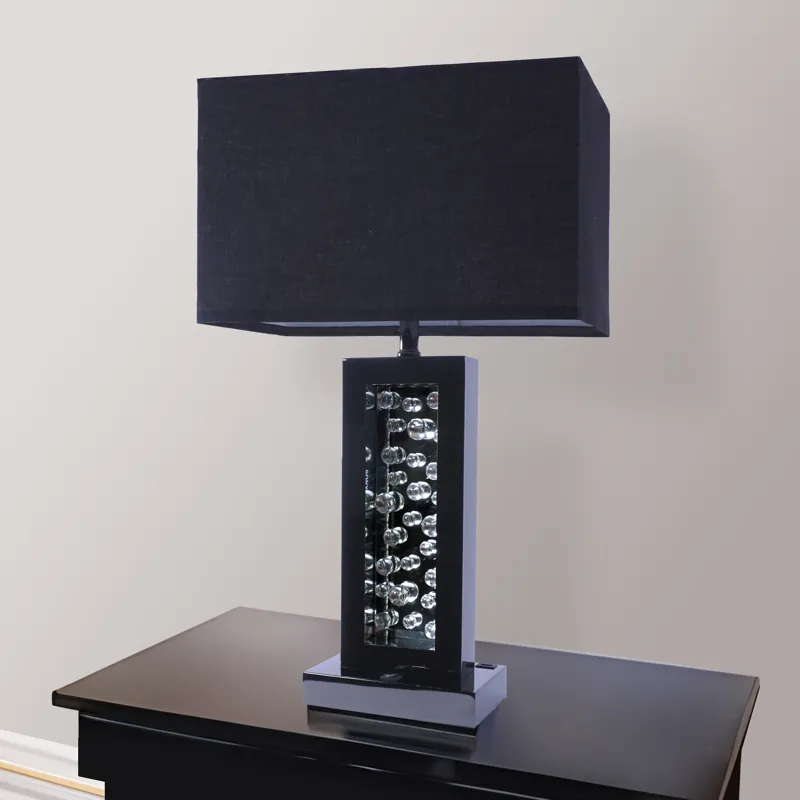 Monica Lamp Black Nickel-led Accent