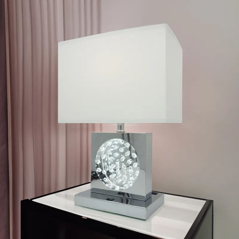 Table Lamp Chrome-led Accent