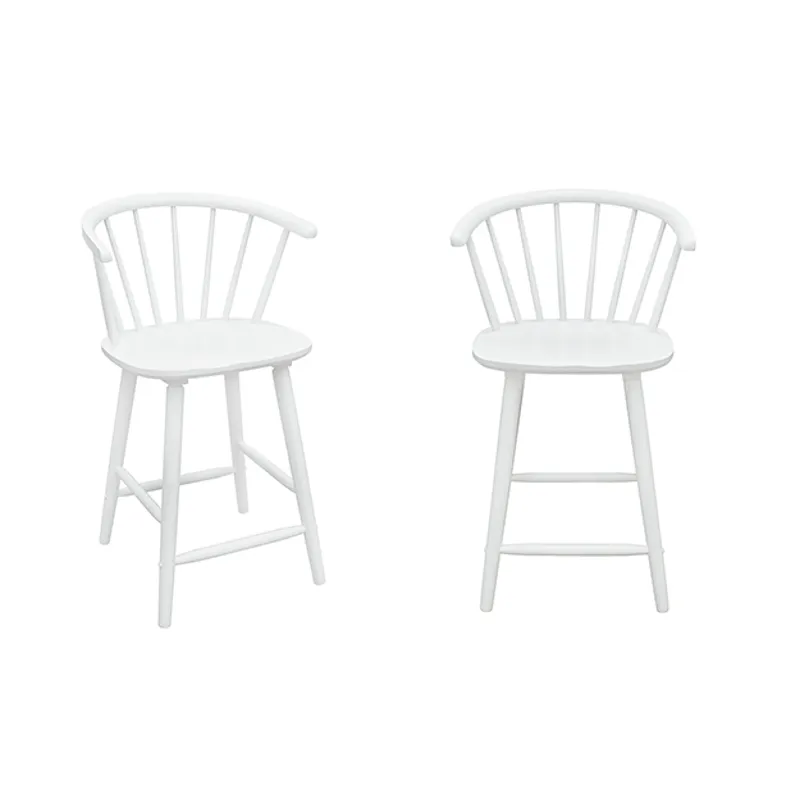 Janna Counter Height Stool-white