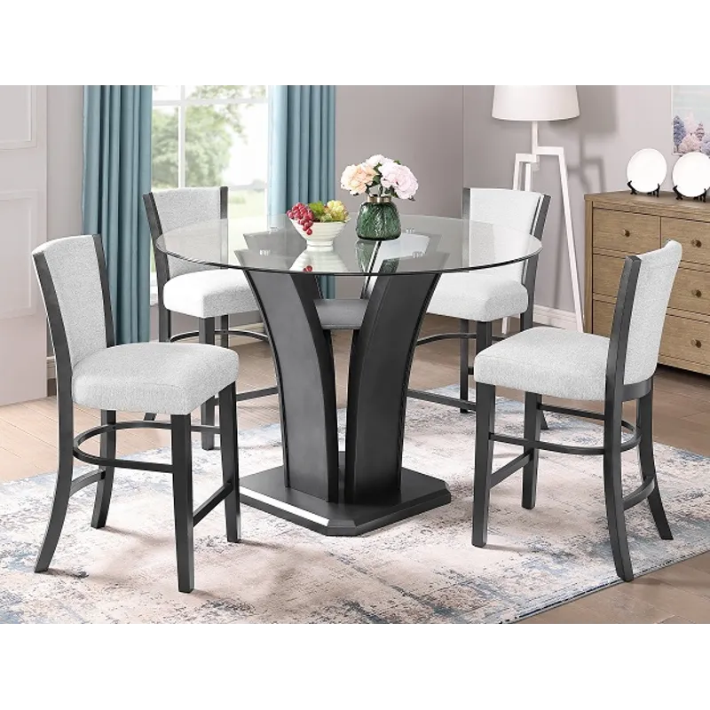 Camelia Counter Height Table Glass