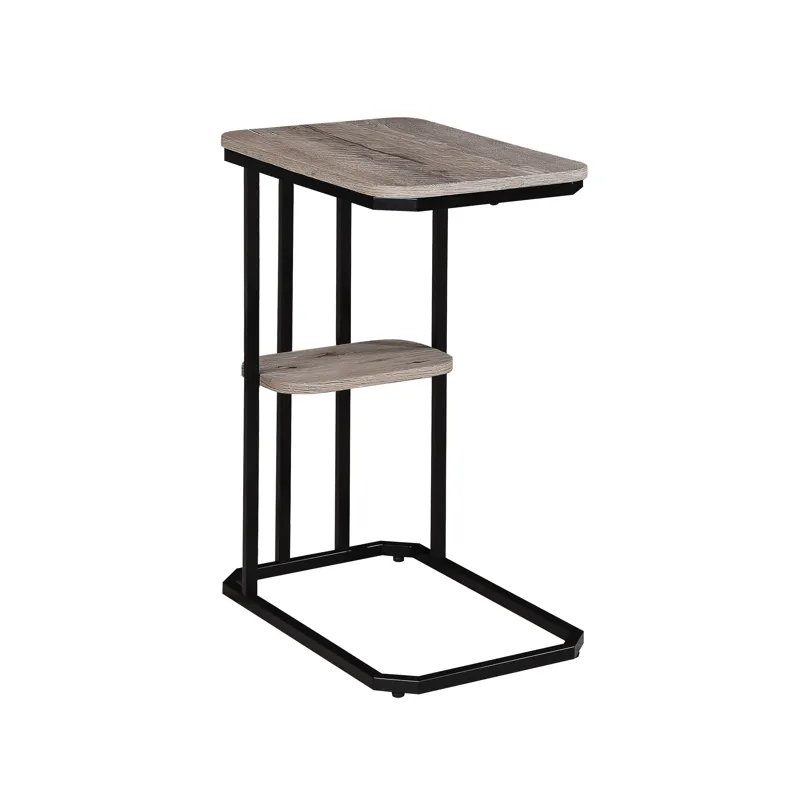Ida Weathered Grey Chairside Table
