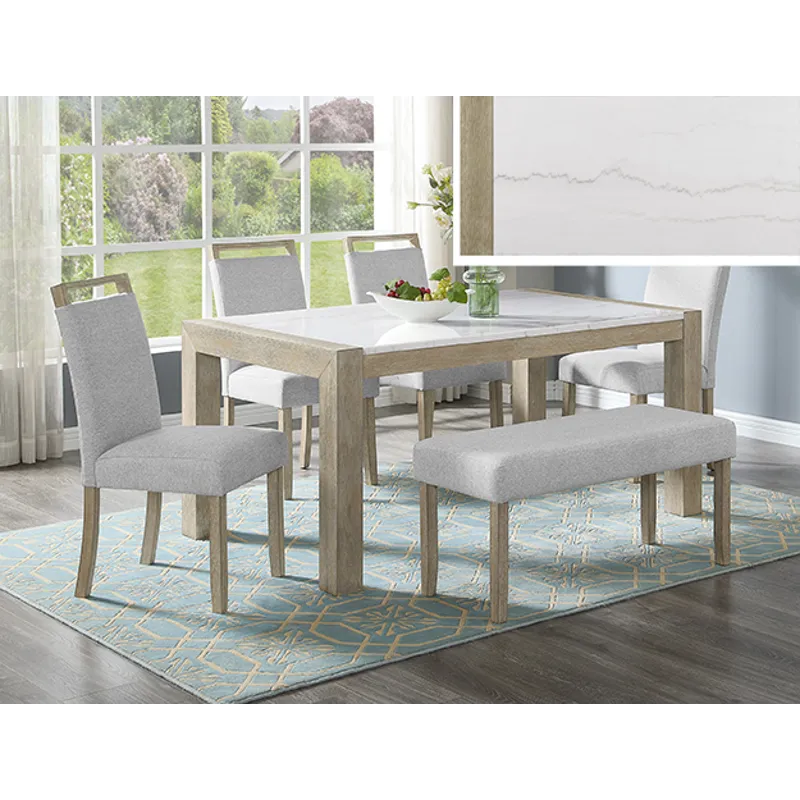 Dune Genuine Marble Dining Table Top