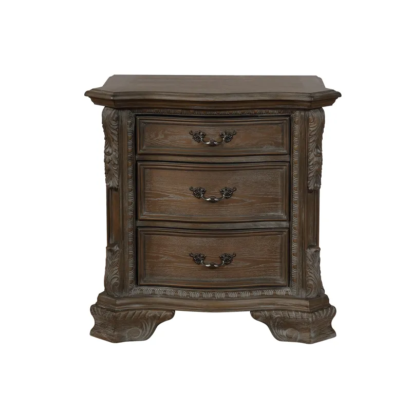 Sheffield Night Stand Antique Grey