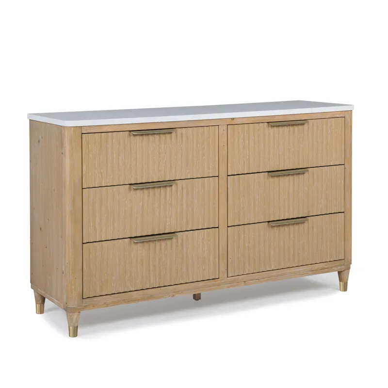 Kara Dresser-cerused Natural