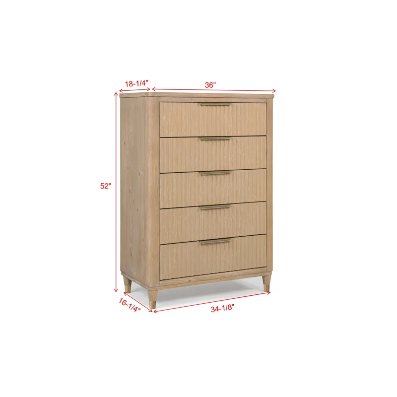 Kara Chest-cerused Natural