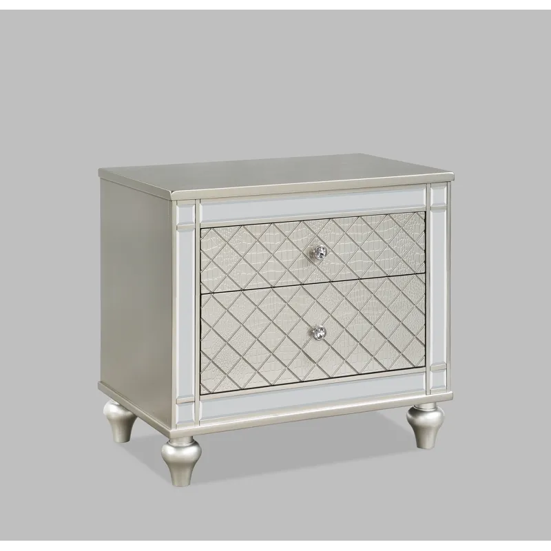 Cristian Night Stand Champagne