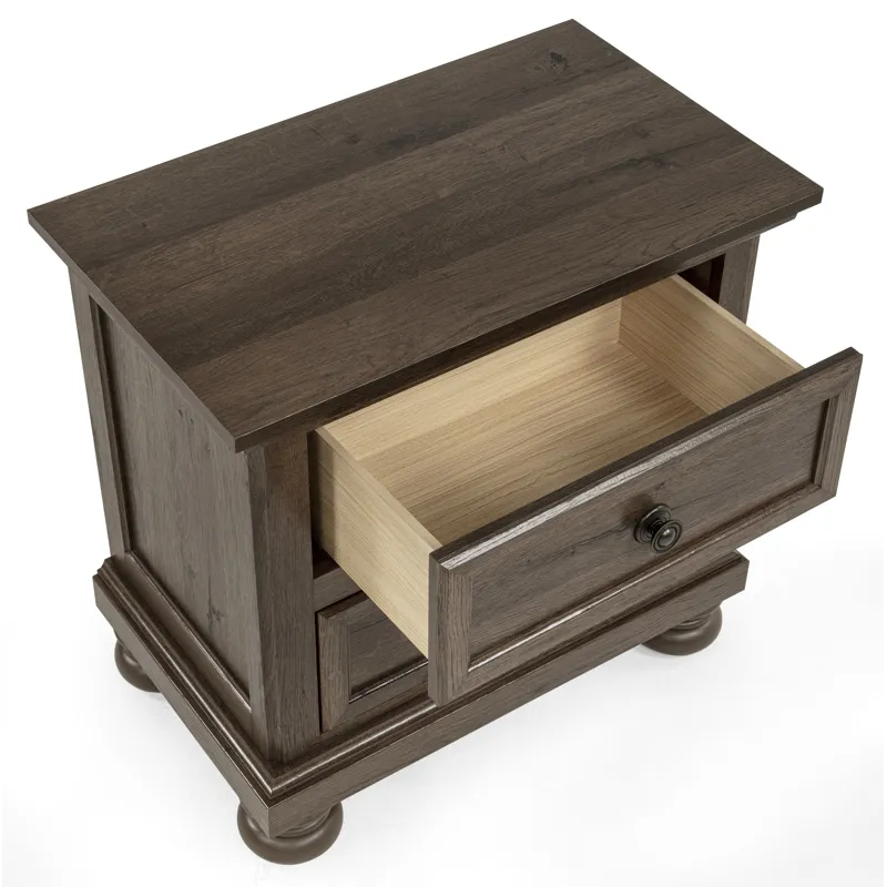 Claribelle Night Stand-brown