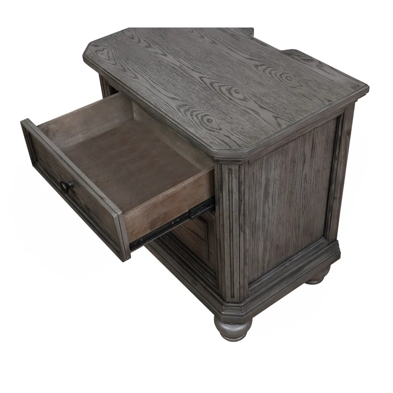 Lavonia Night Stand W/ Usb