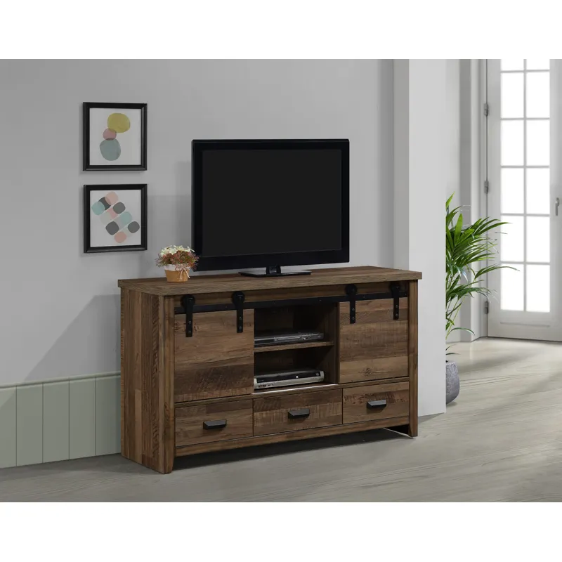 Calhoun Media Chest W/barn Door