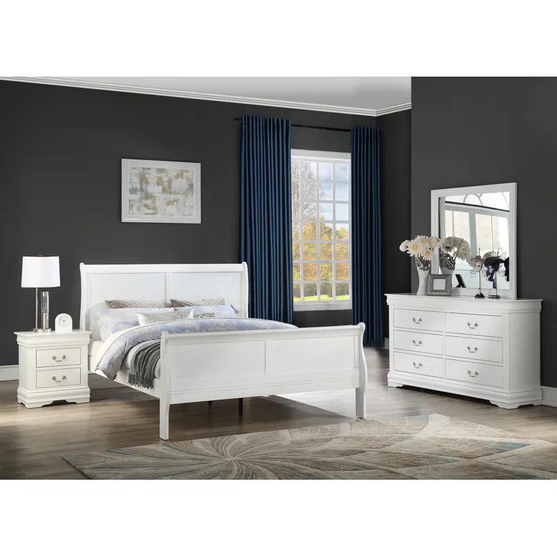 Louis Philip Chest White