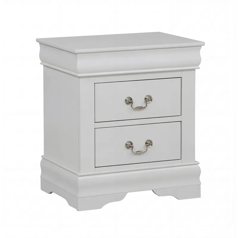 Louis Philip Night Stand Greige