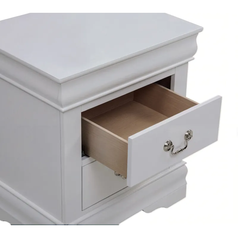 Louis Philip Night Stand Greige