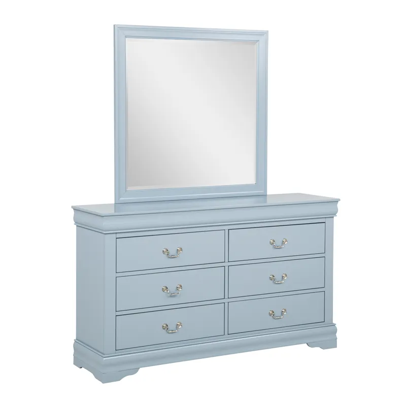 Louis Philip Dresser Blue