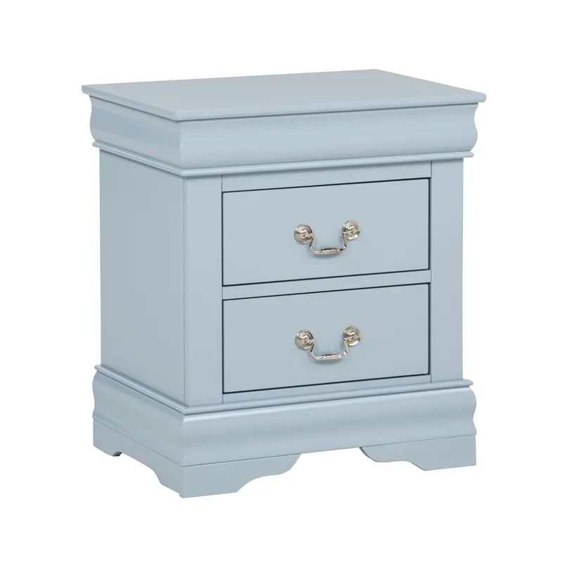 Louis Philip Night Stand Blue