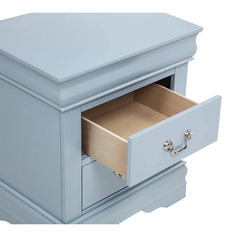Louis Philip Night Stand Blue