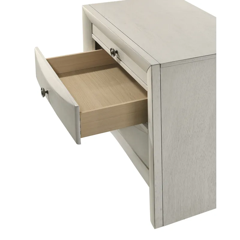Emily Night Stand White