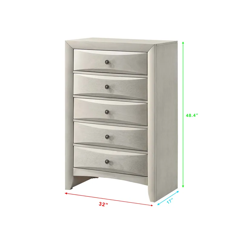 Emily Chest White