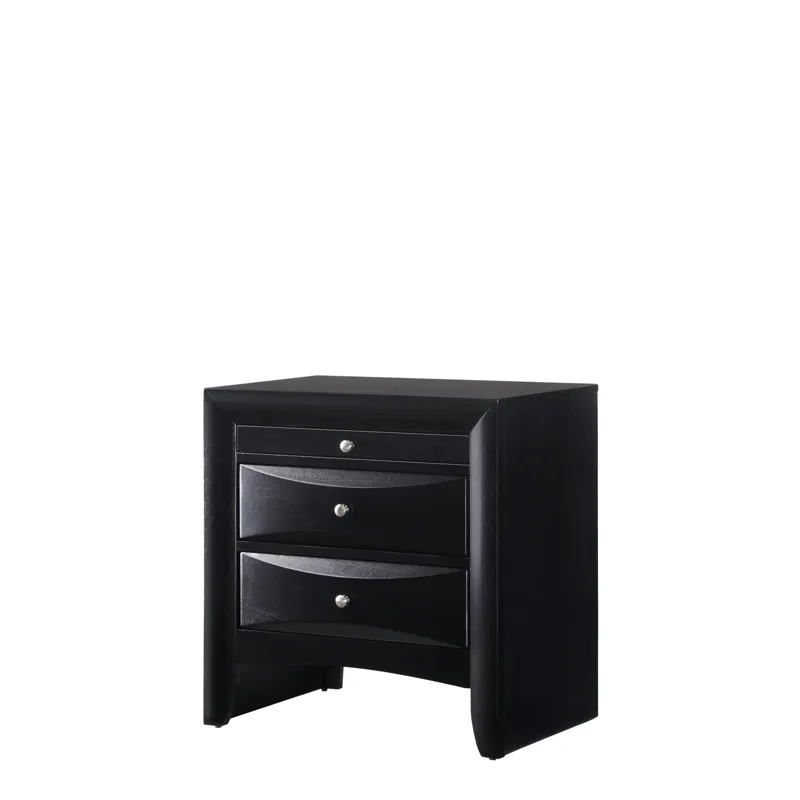 Black Emily Night Stand