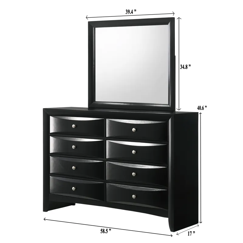 Fallon Dresser Black