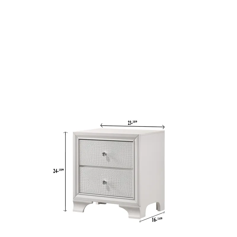 Lyssa Night Stand Frost