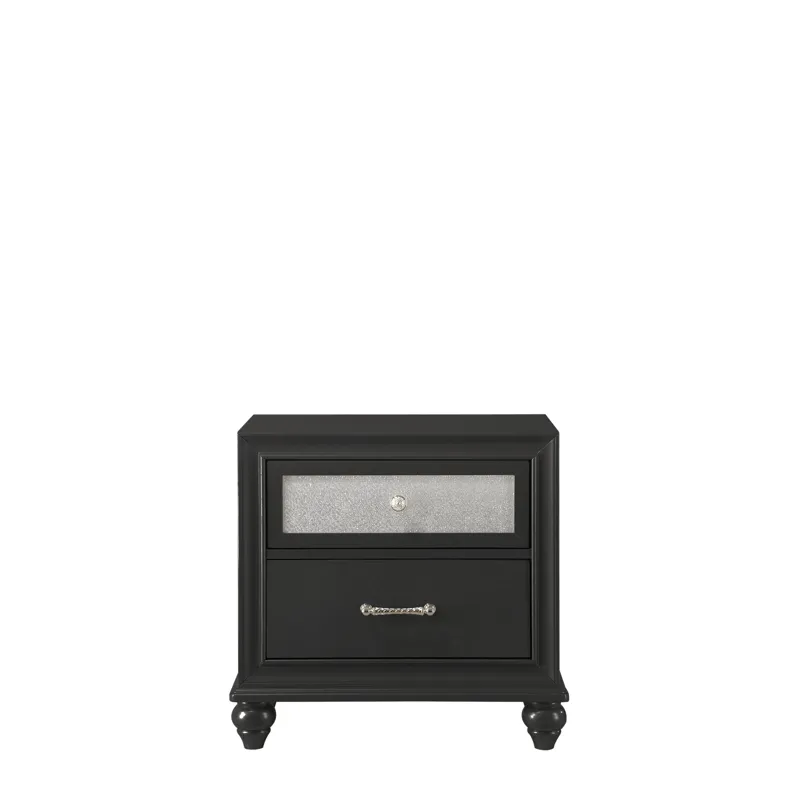 Lila Night Stand Black