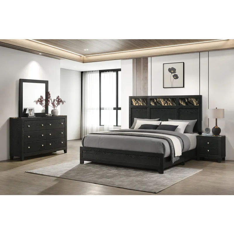 Cadence Chest-black Gold