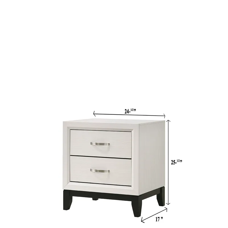 Akerson Night Stand Chalk