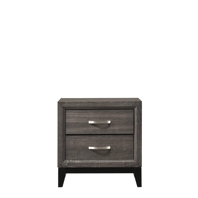 Akerson Night Stand Grey