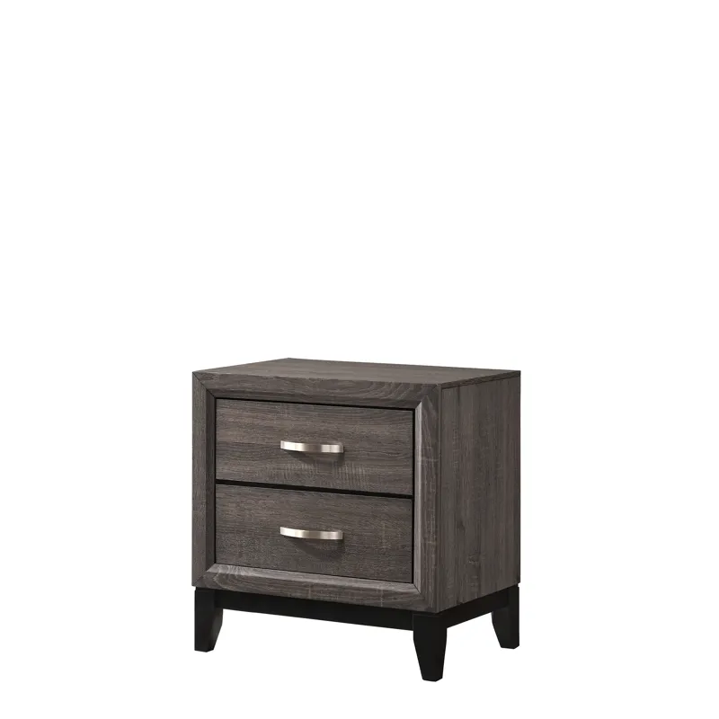 Akerson Night Stand Grey