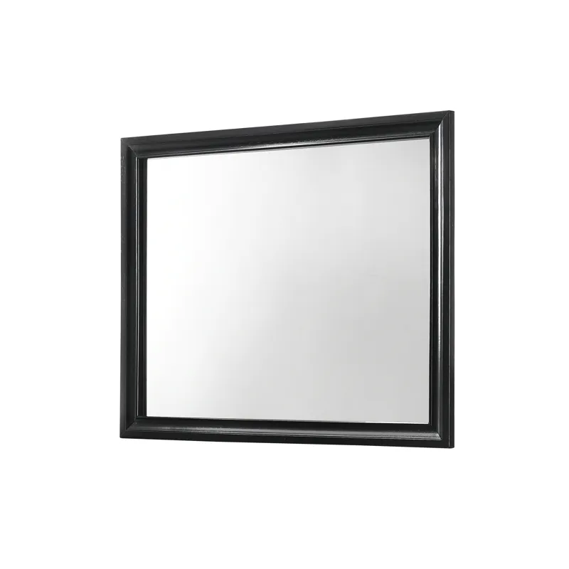 Regata Dresser Top Mirror Black/silver
