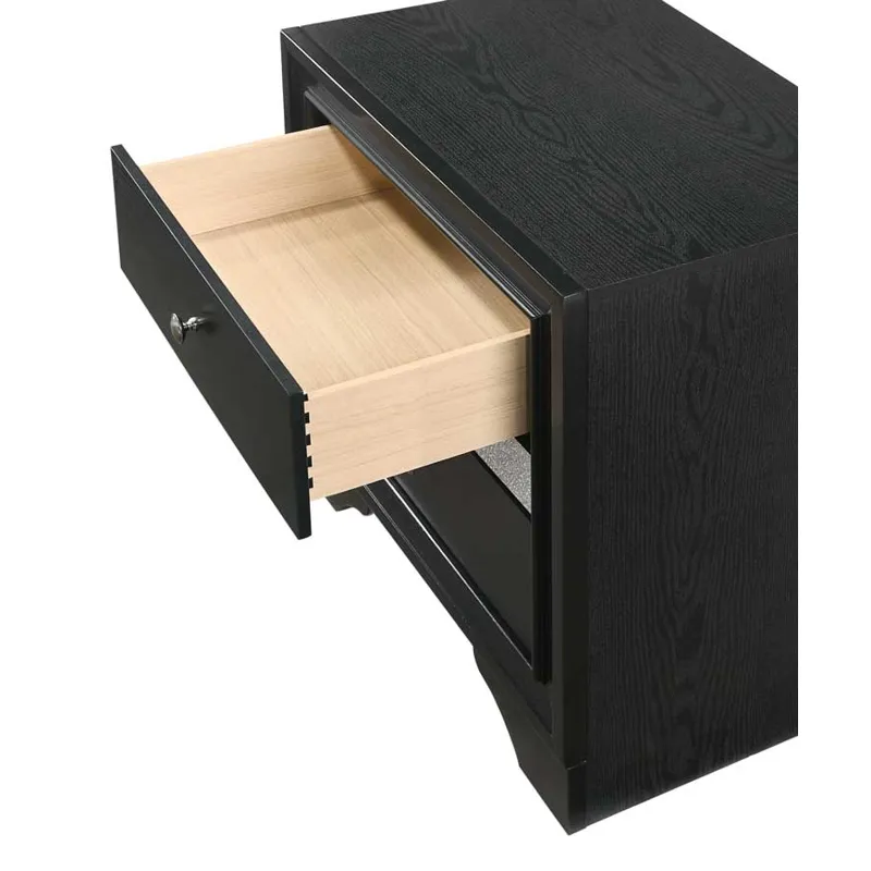 Regata Night Stand Black/silver