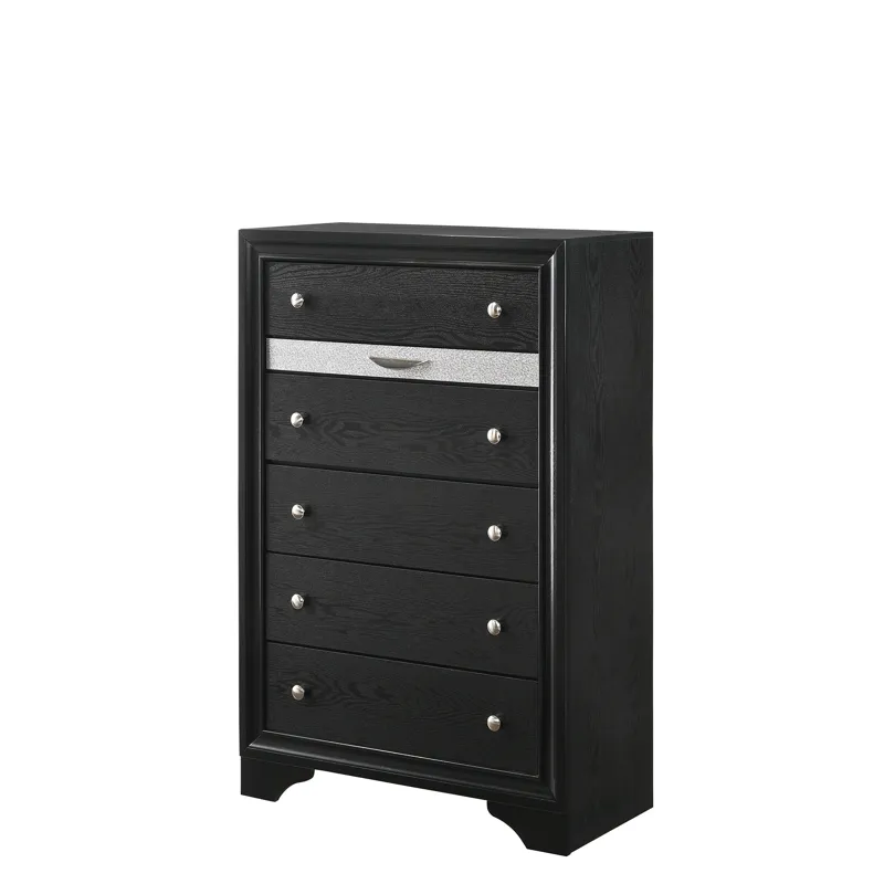 Regata Chest Black/silver