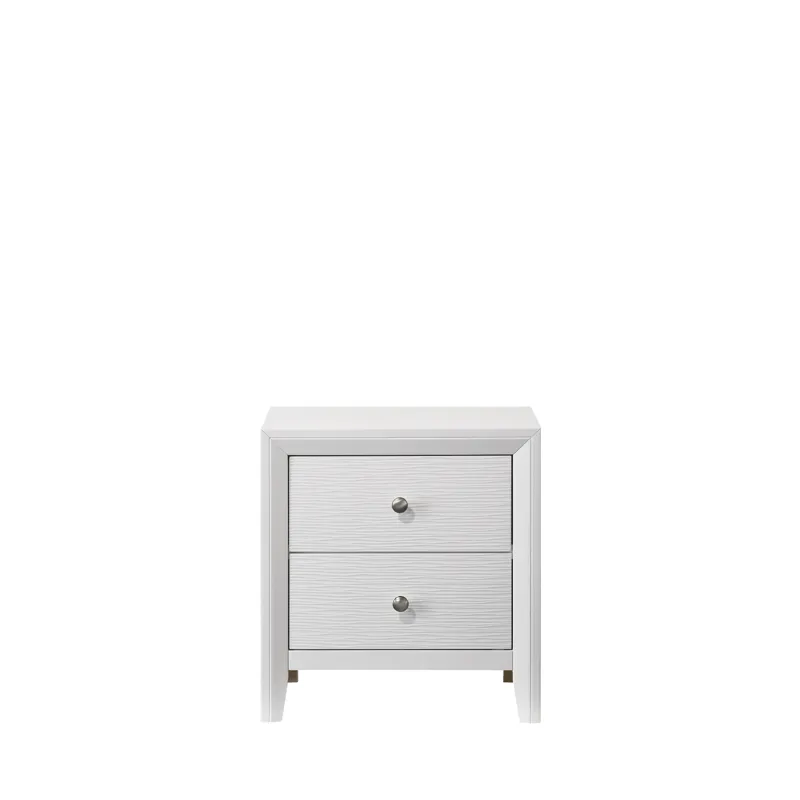 Evan Night Stand White
