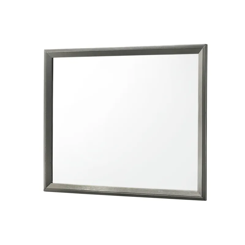 Denker Dresser Top Mirror Gun Metal