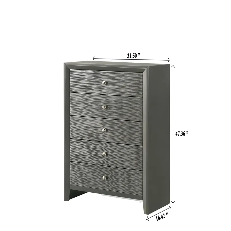 Denker Chest Gun Metal