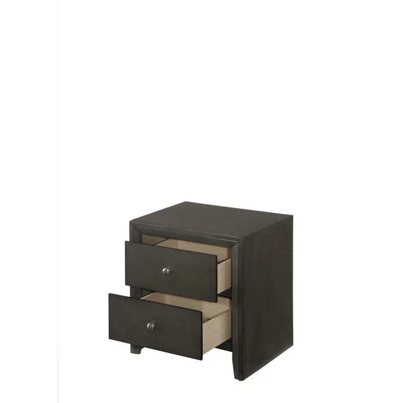 Evan Night Stand Grey