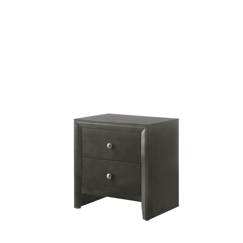 Evan Night Stand Grey