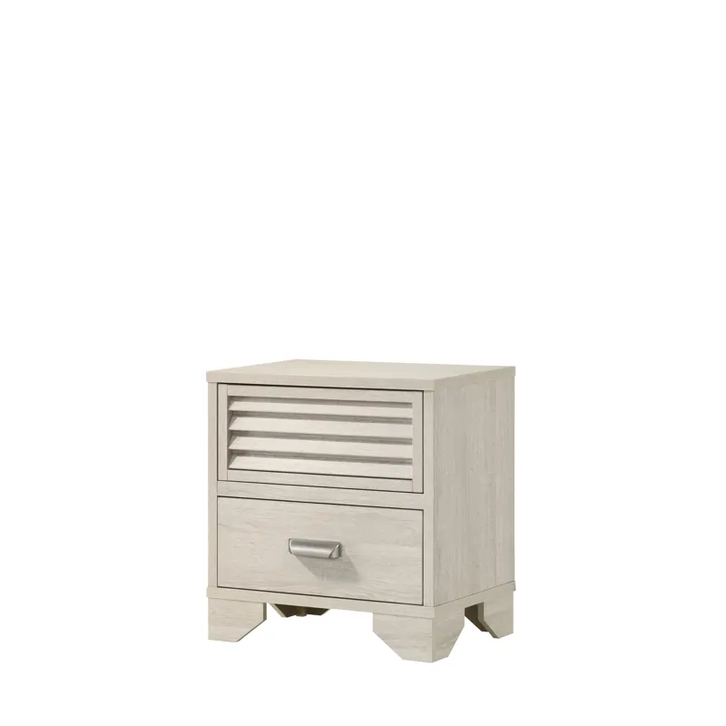 Sarter Night Stand - White