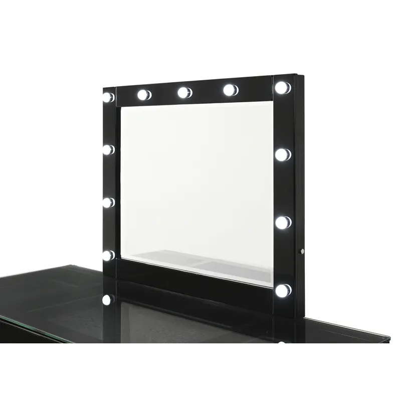 Avery Vanity Top W/led Black