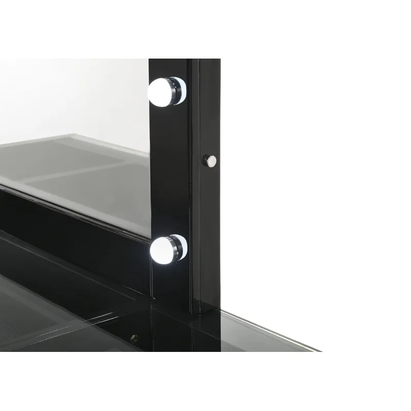 Avery Vanity Top W/led Black