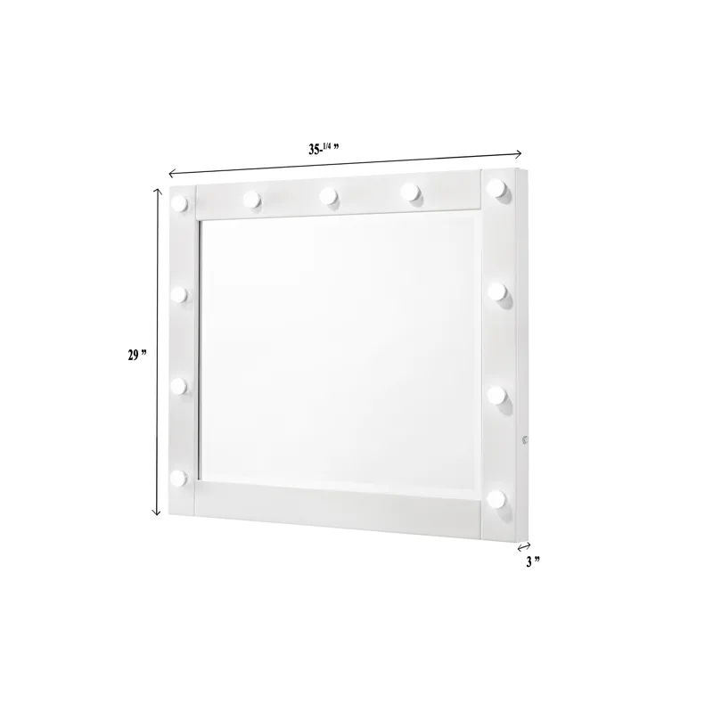 Avery Vanity Top W/led White