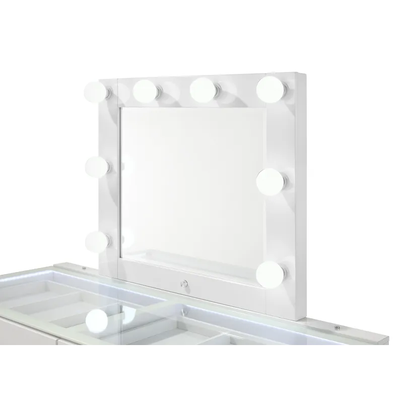 Luxo Vanity Top W/led White