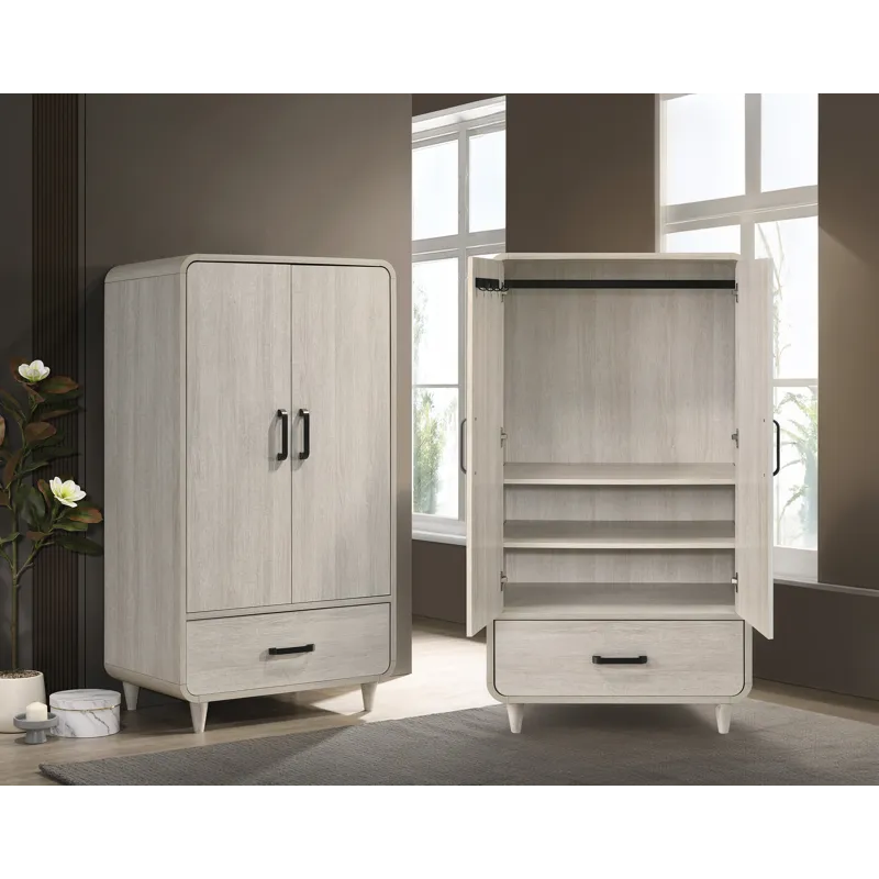 Nyomi Armoire - White