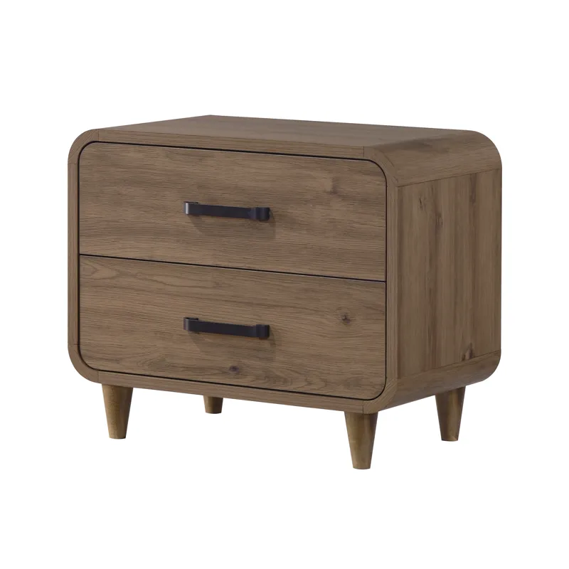 Nyomi Night Stand - Light Brown