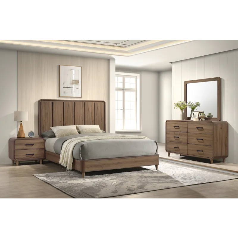 Nyomi Night Stand - Light Brown