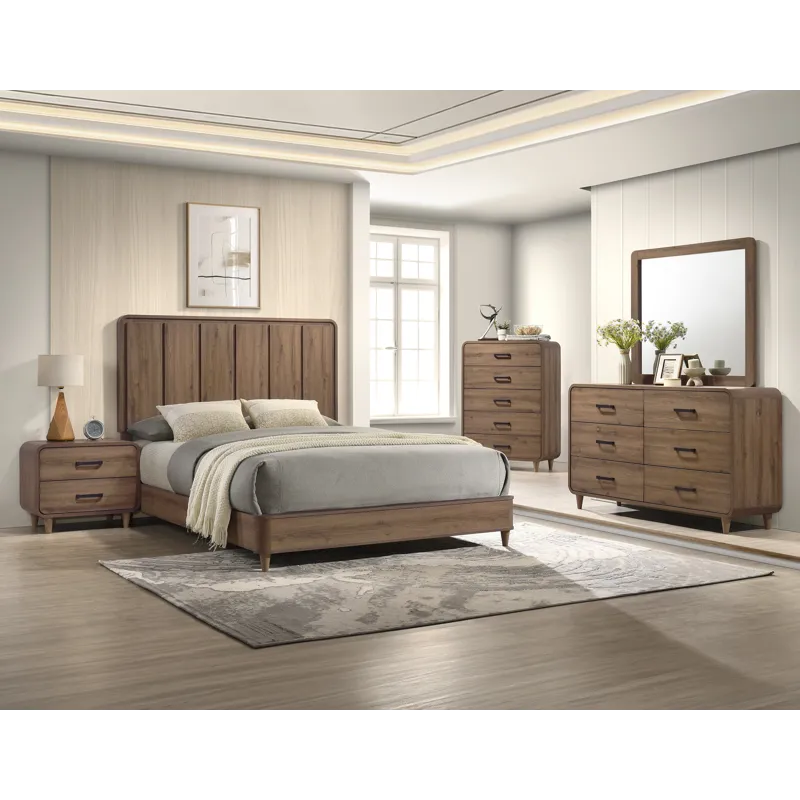 Nyomi Night Stand - Light Brown